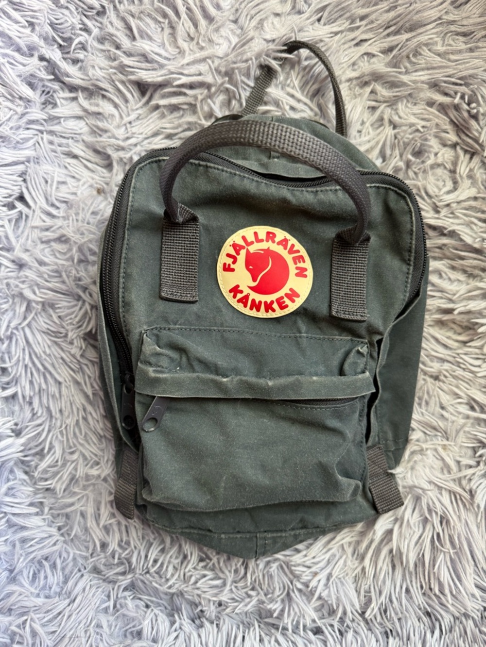 Fjallraven Kanken Mini Backpack in Navy